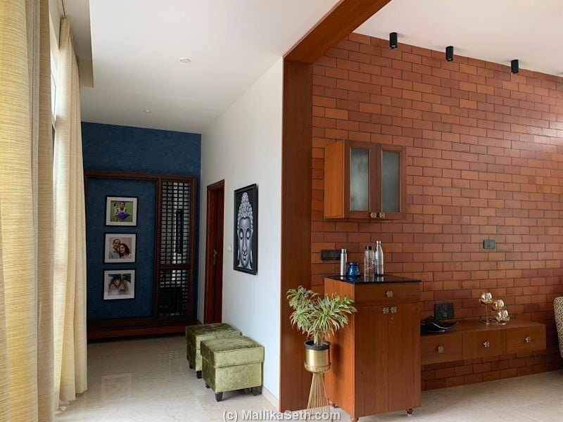 Civil construction and interiors for the Gowda Residence in Indiranagar, Bangalore