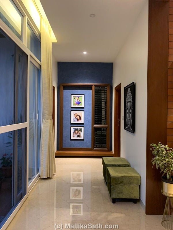 Civil construction and interiors for the Gowda Residence in Indiranagar, Bangalore