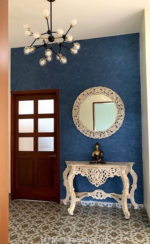 Civil construction and interiors for the Gowda Residence in Indiranagar, Bangalore