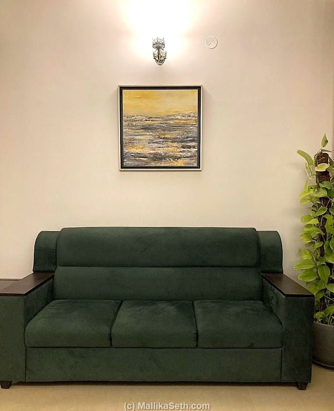 Renovation and interiors for a villa at Krishnaja Greens, Bangalore