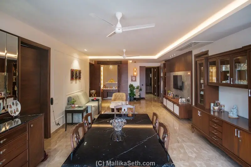 Renovation and Interiors for the Malpani Residence and Cunningham Road, Banglaore