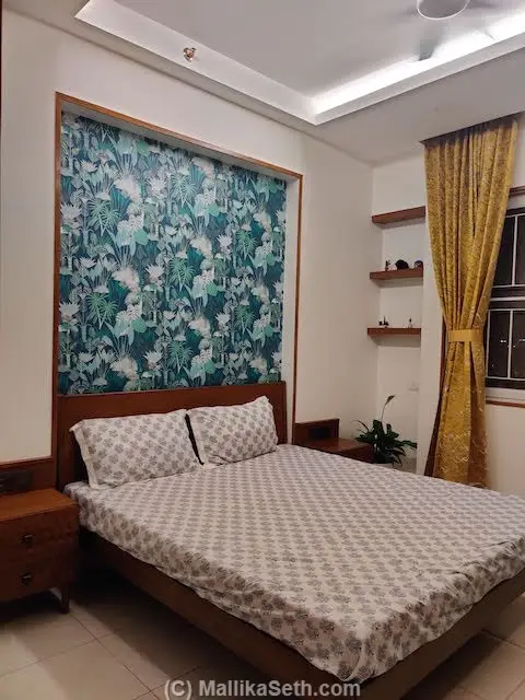 Residential Interiors for a 3BHK apartment for the Poddar's at The GCorp Icon North, Bangalore