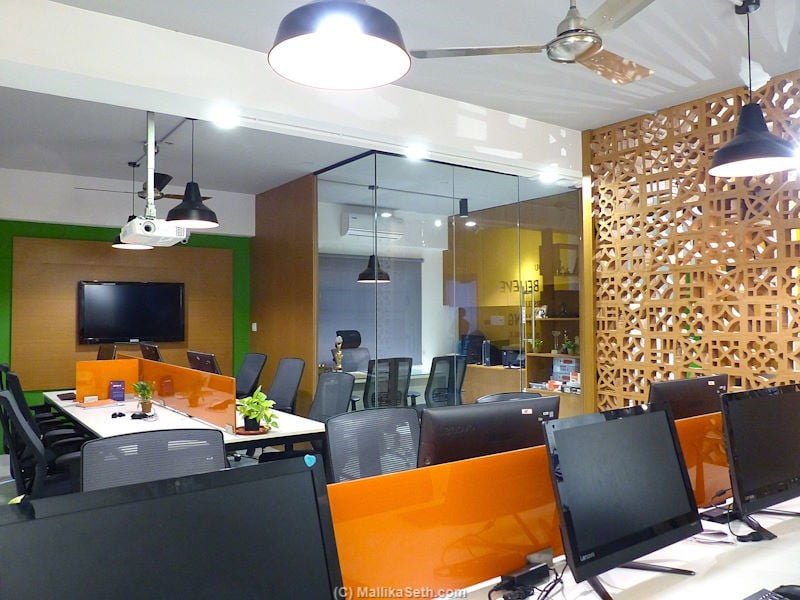 Office interiors for SecureInfo at HSR Layout, Bangalore