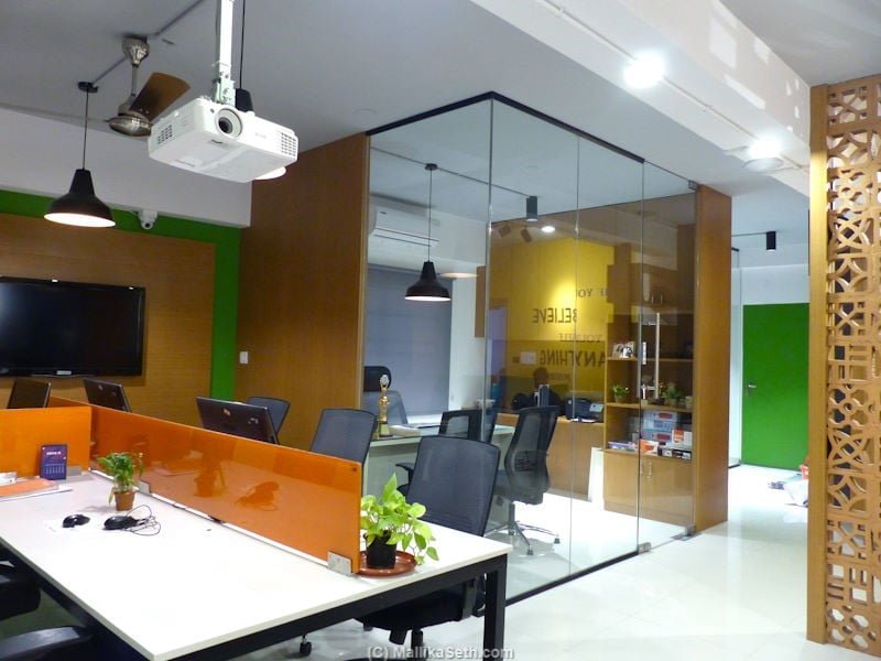 Office interiors for SecureInfo at HSR Layout, Bangalore