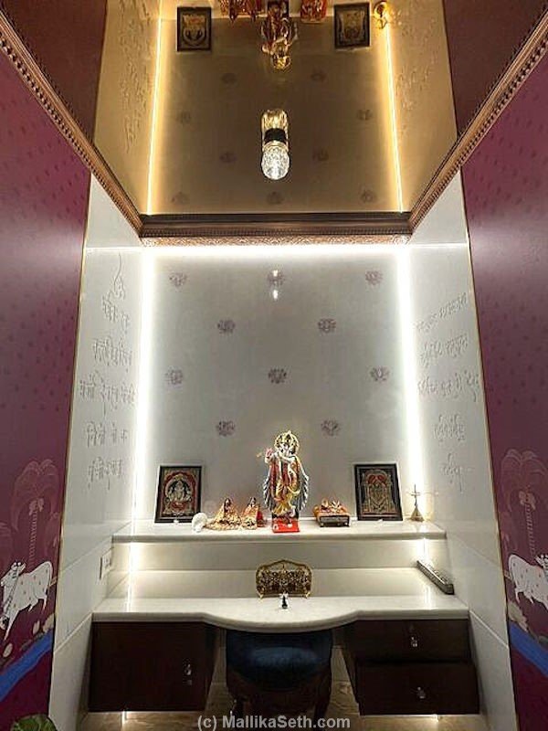 Interiors for a 4BHK apartment at DivyaSree 77 Place, Yemlur, Bangalore