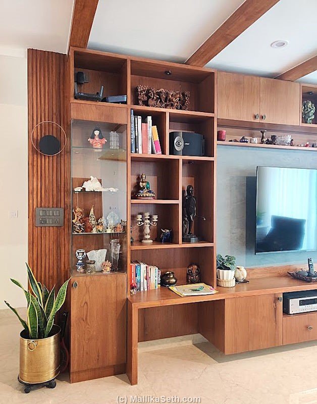Interiors for a 4BHK apartment at DivyaSree 77 Place, Yemlur, Bangalore