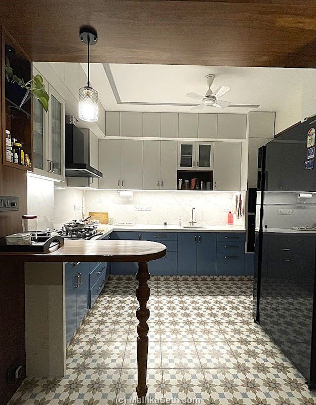 Interiors for a 4BHK apartment at DivyaSree 77 Place, Yemlur, Bangalore
