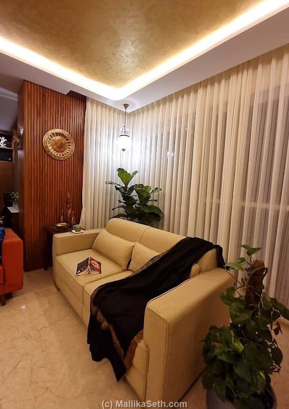 Interiors for a 4BHK apartment at DivyaSree 77 Place, Yemlur, Bangalore