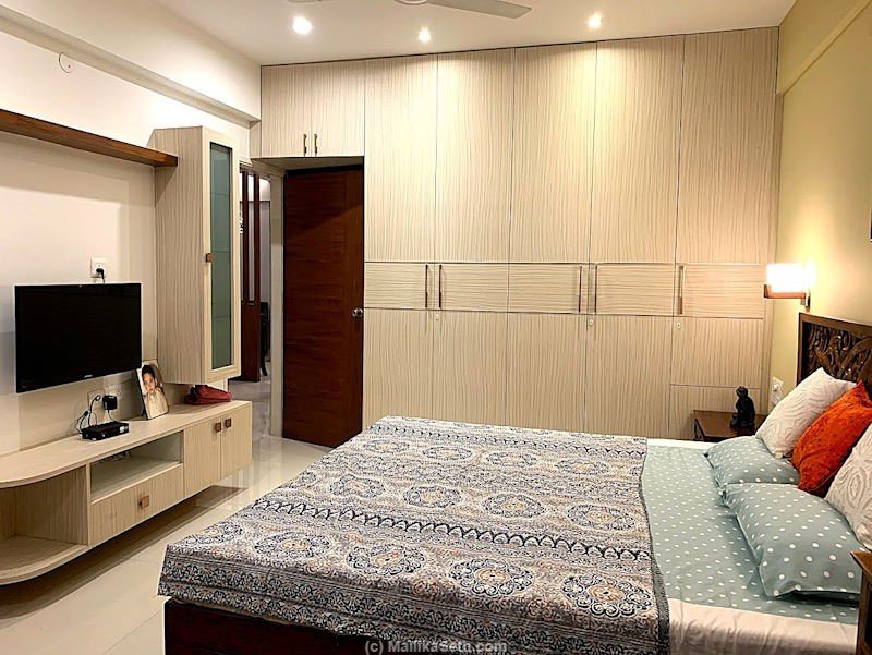 2BHK Interiors at Fortuna Blue Wings, Basavanagara, Bangalore
