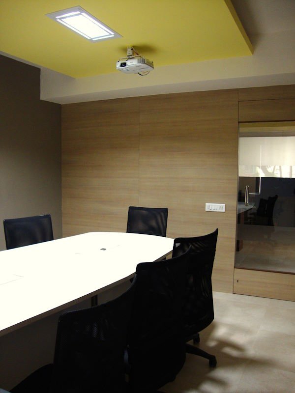 Office interiors for Wesco Aircraft India Pvt. Ltd.