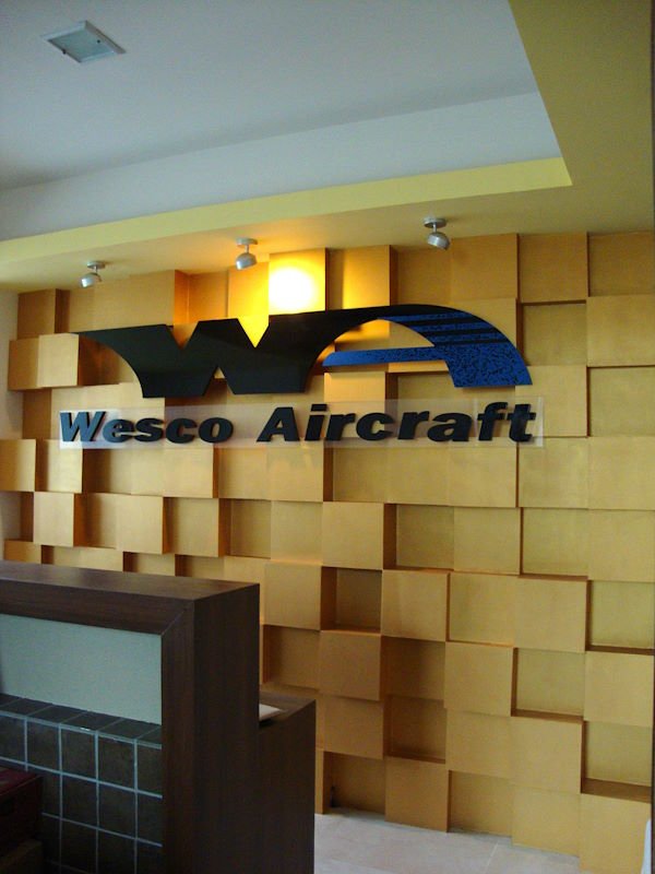 Office interiors for Wesco Aircraft India Pvt. Ltd.