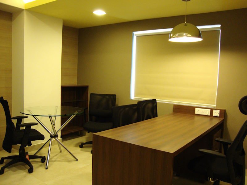 Office interiors for Wesco Aircraft India Pvt. Ltd.