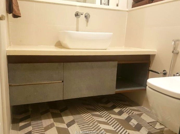 Interiors for a duplex apartment at Malleswaram, Bangalore