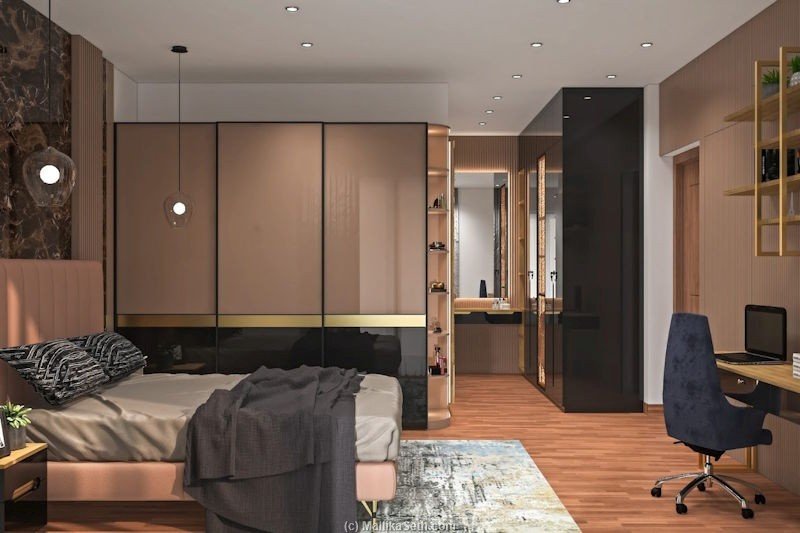 Apartment interiors at Century Ethos, Bangalore