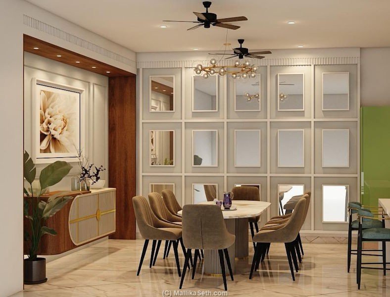 Apartment interiors at Century Ethos, Hebbal, Bangalore
