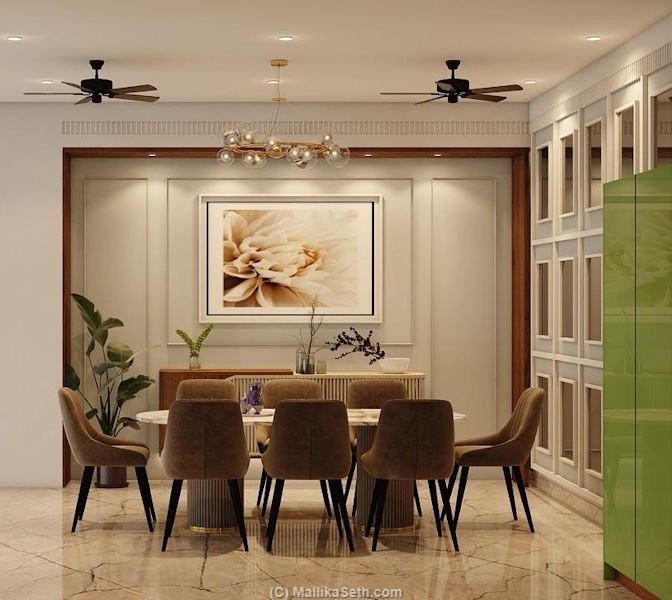 Apartment interiors at Century Ethos, Hebbal, Bangalore